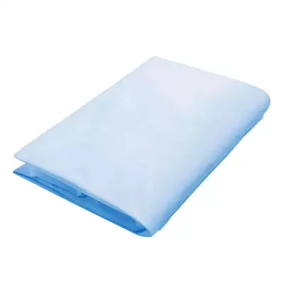 Sleepknit Single Fitted Sheet Flame Retardant 30 Pack - Colour: Blue