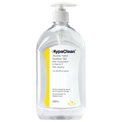 Hypaclean 70% Alcohol Hand Gel 500ml