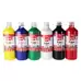 Assorted Washable Paint 600ml 6 Pack