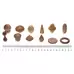 Wooden Treasures Natural Set 120 Pieces