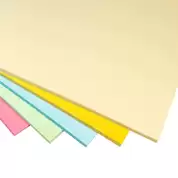 A4 Pastel Card Assorted 160gsm 100 Pack