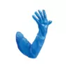 Gauntlet Polythene Blue 50 Pack