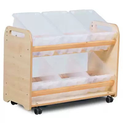 Tilt Storage Unit - Type: Clear Tubs