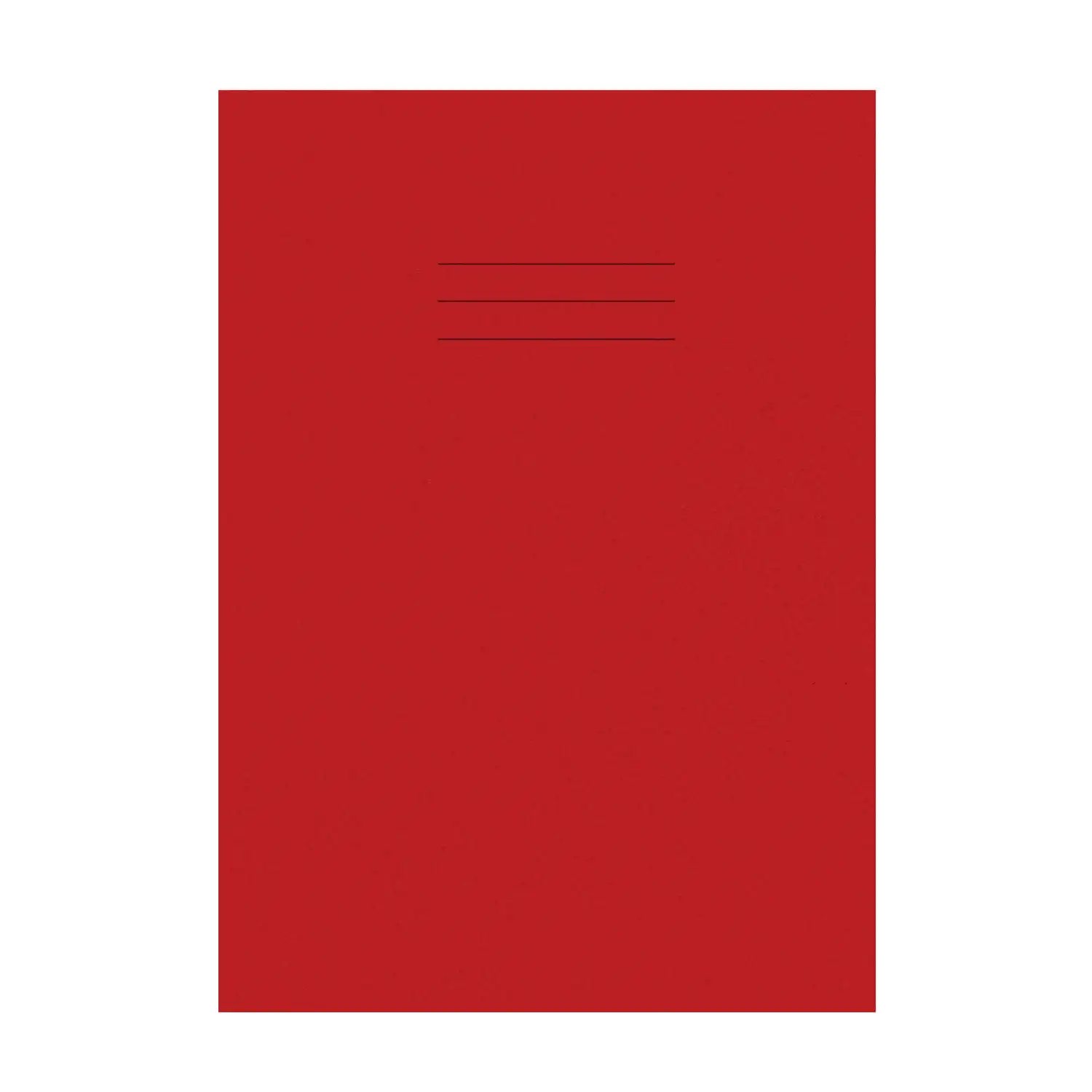 Writy A4 Exercise Book 15mm Ruled With Margin 80 Page Red 50 Pack G2p100