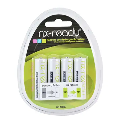 Rechargeable Battery 4 Pack