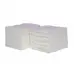 Cocktail Napkins 24x24cm White 200 G3p95