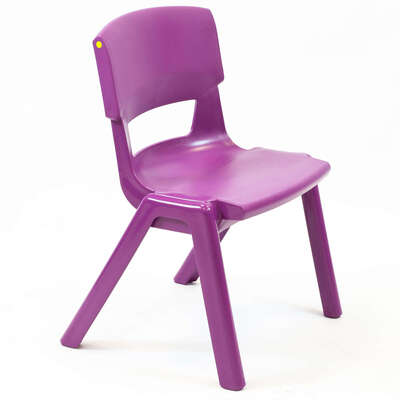 Postura Plus Chair 350mm 30 Pack - Colour: Grape Crush