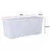 Wham Storage Box and Lid 133 Litre Clear 2 Pack