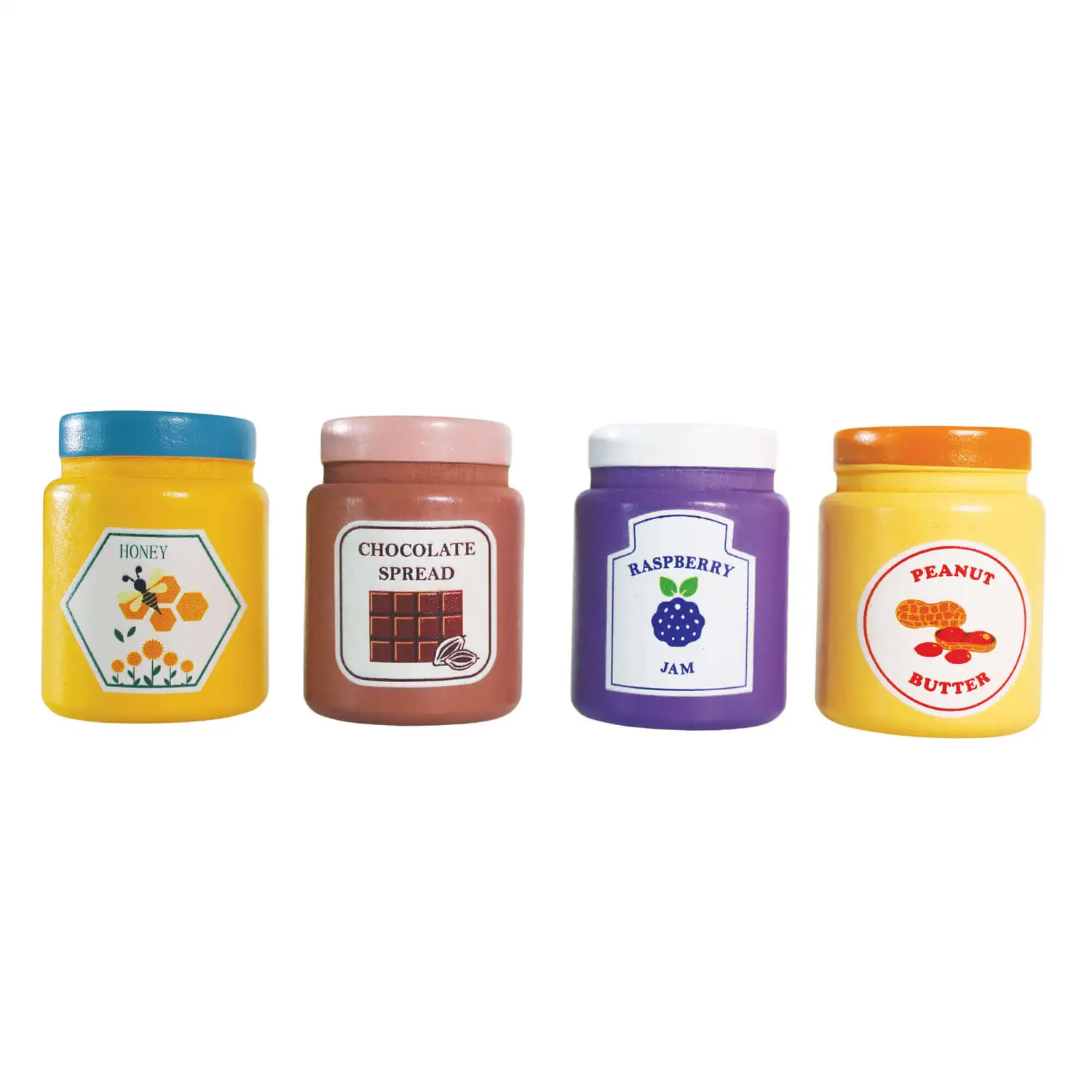 Olly and Oby Assorted Jams and Spreads 4 Pack