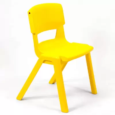 Postura Plus Chair 380mm 30 Pack - Colour: Sun Yellow