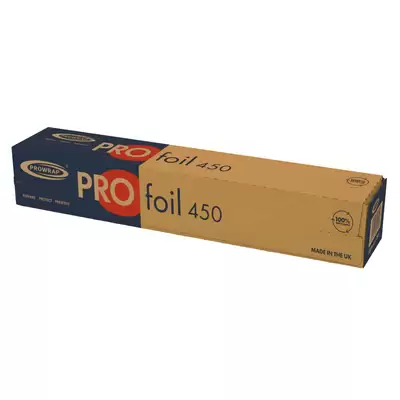 Aluminium Foil 450mm x 75m G2p100