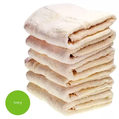 Hand Towel 50x90cm 500gm x 6 - Colour: Ivory
