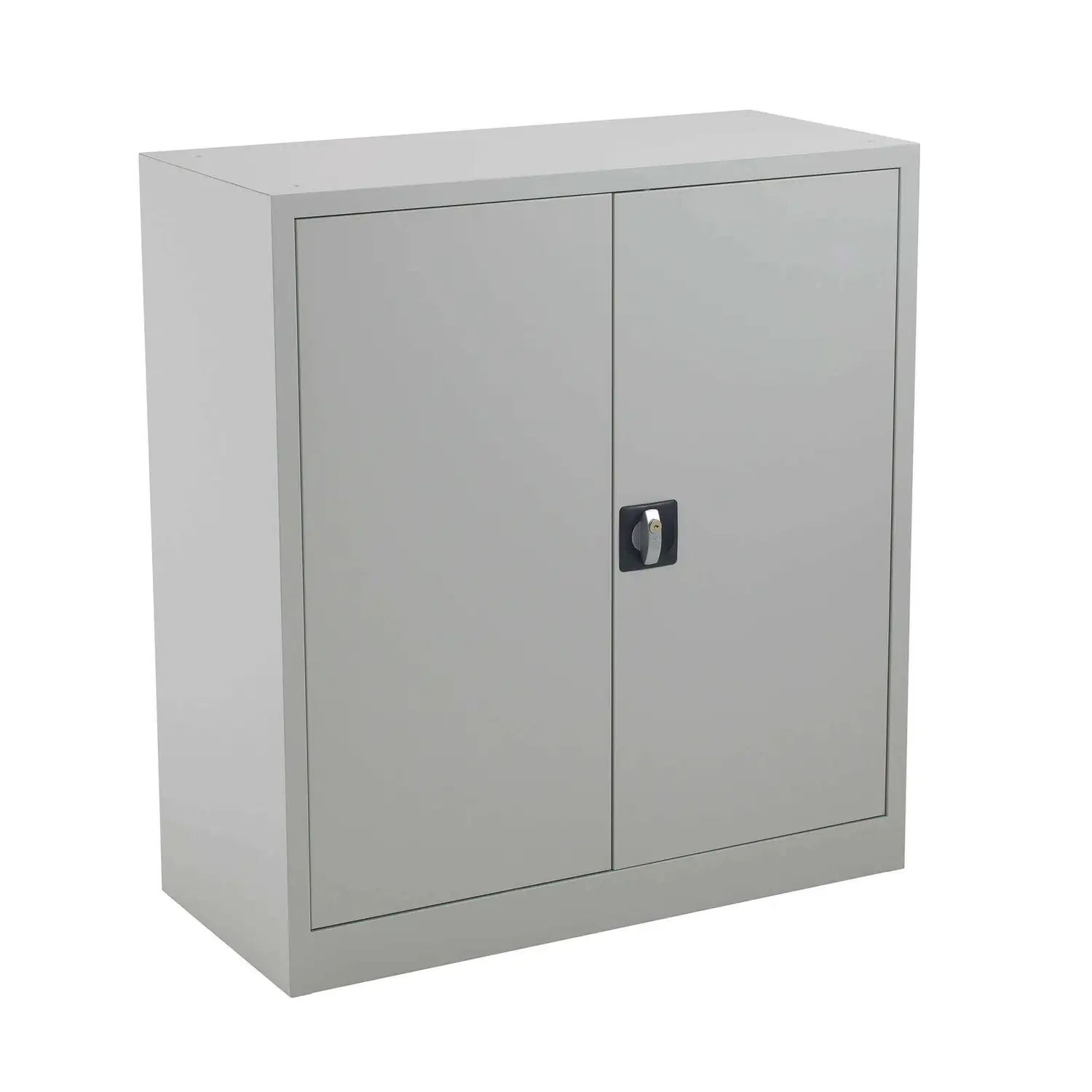 Stationery Cupboard With Double Doors Grey 920 x 420 x 1000mm