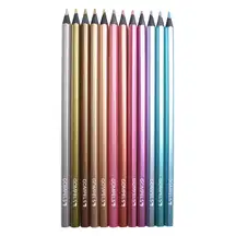 Artyom Metallic Colouring Pencils Assorted 12 Pack