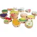 Olly and Oby Wooden Lacing Fruit and Veg 14 Pack
