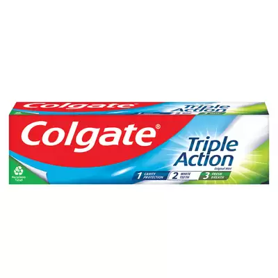 Colgate Toothpaste Triple Action 75ml 12 Pack G3p100
