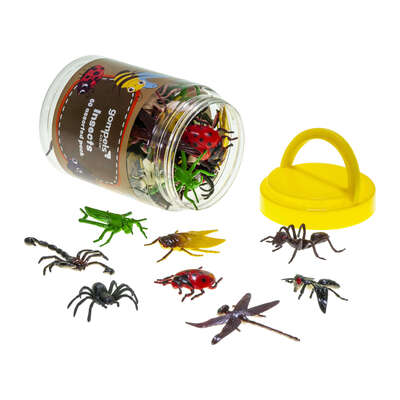 Small World Animals Assorted 60 Pack - Type: Insects