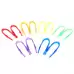 Assorted Colour Translucent Tweezers 12 Pack