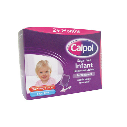 Calpol Infant Sachets 5ml x 12 in First Aid & Medical Supplies / Creams