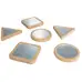 Olly and Oby Little Shape Mirrors 6 Pack