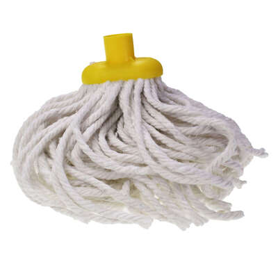 Cotton Twine Mop Head - Colour: Yellow