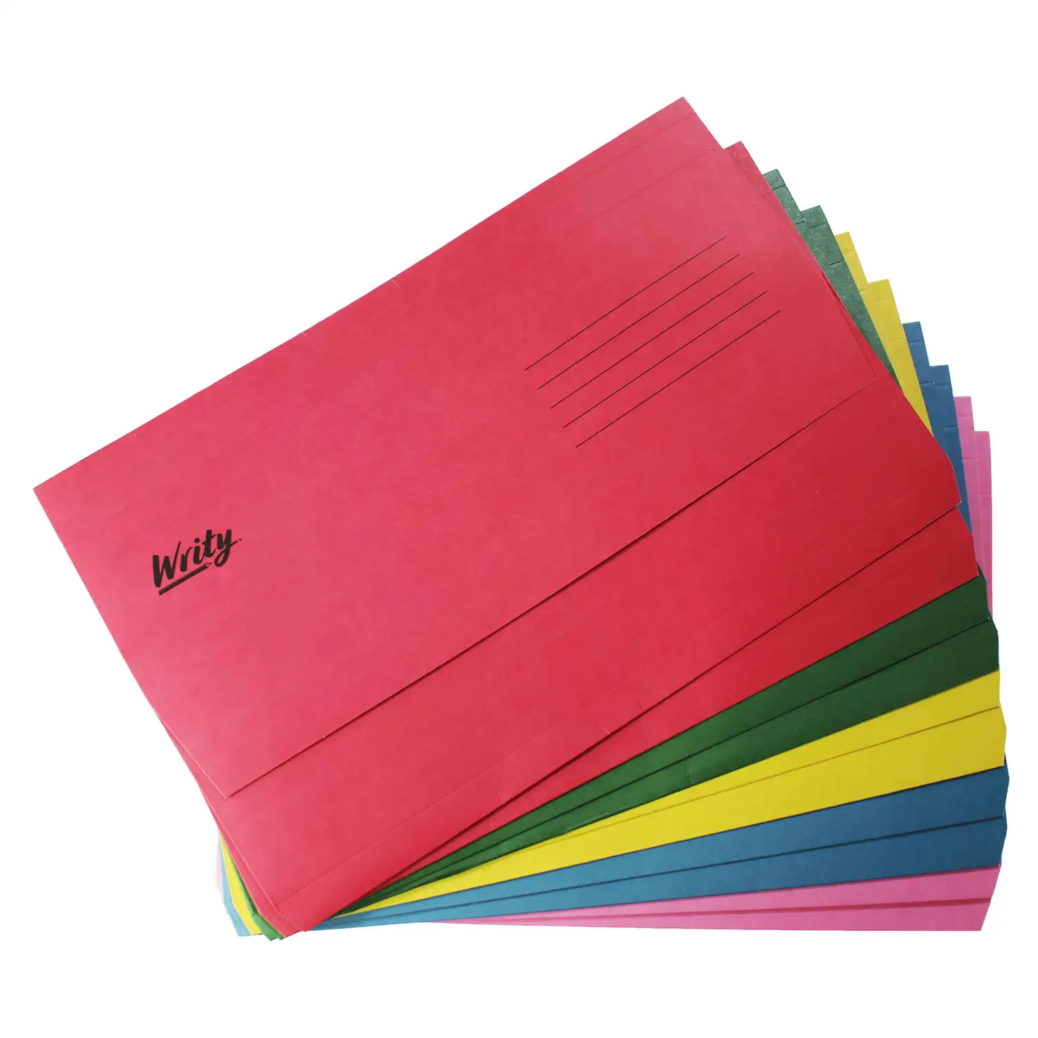 Writy A4 Document Wallet Assorted 50 Pack G3p90