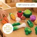 Olly and Oby Wooden Vegetables Assorted 15 Pack