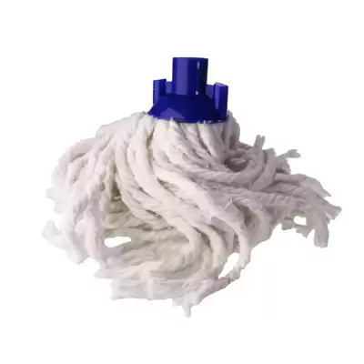 Soclean Cotton Twine Socket Mop Head Blue 5 Pack G3p60