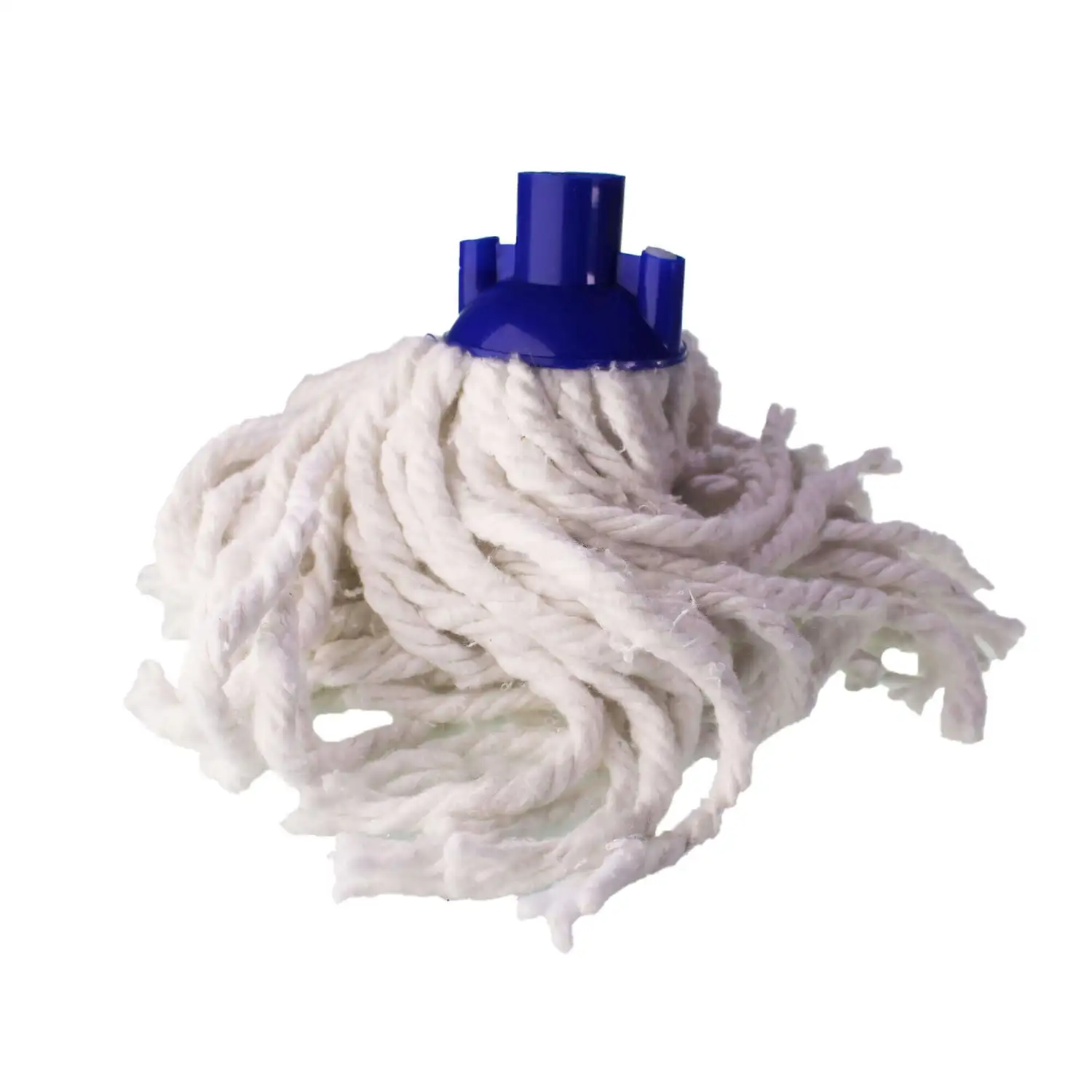 Soclean Cotton Twine Socket Mop Head Blue 5 Pack G3p80