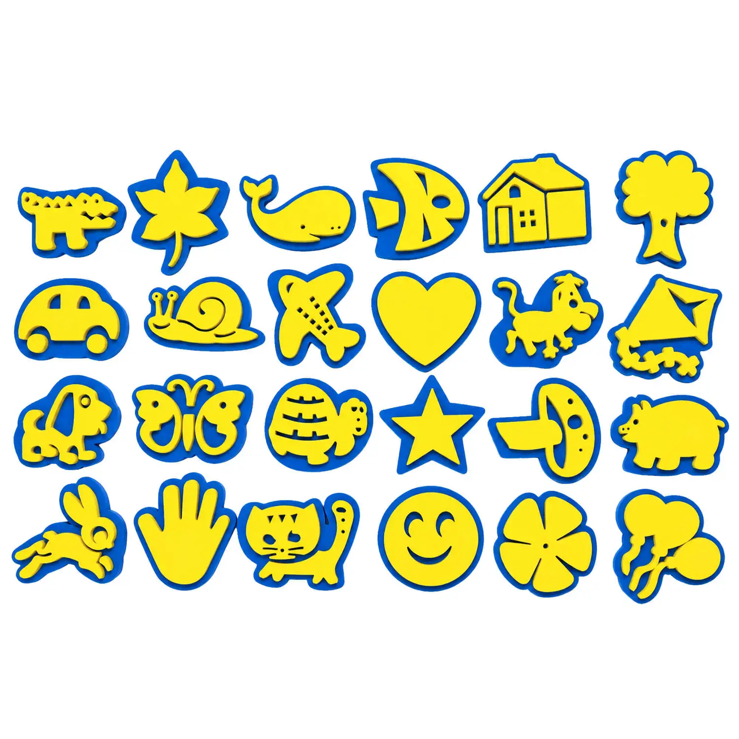 Artyom Crafty Foam Paint Stamps Assorted Pack 24