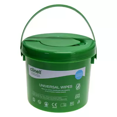 Clinell Universal Wipes Bucket 225