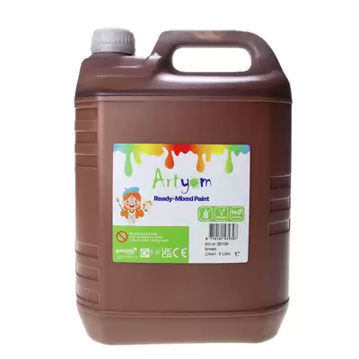 Artyom Ready Mixed Paint 5 Litre - Colour: Brown