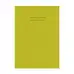 Writy A4+ Exercise Book 7mm Squares 80 Page Yellow 50 Pack G3p95