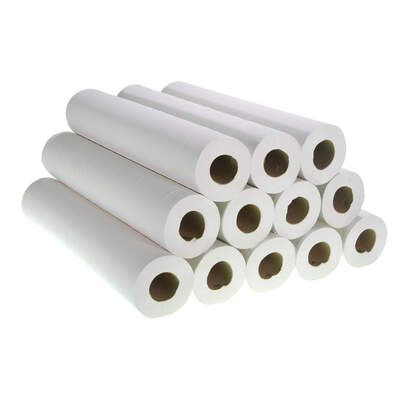 Soclean Couch Rolls 2ply 500mm x 40m 12 Pack - Colour: White