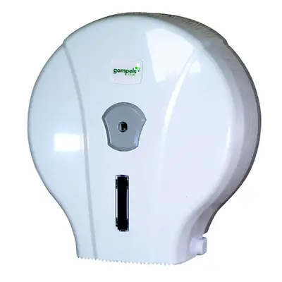 Soclean Mini Jumbo Toilet Roll Dispenser White G2p100