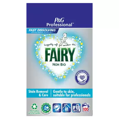 Fairy Non Bio Laundry Powder 6kg 100 Wash