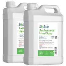 Soclean Antibacterial Hand Soap 5 Litre 2 Pack G2p100