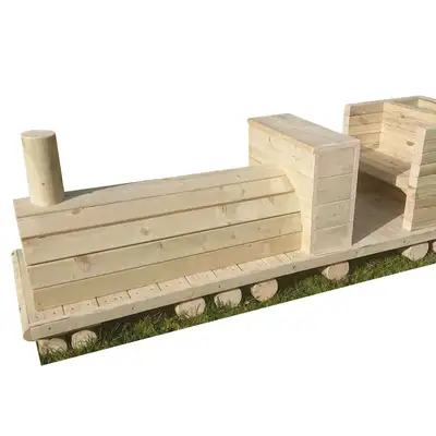 Wooden Train Set