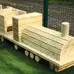 Wooden Train Set