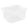 Wham Storage Box and Lid Clear 37l