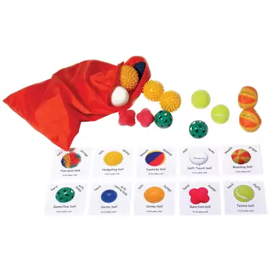 Assorted Tactile Balls 20 Pack