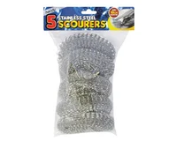 Stainless Steel Scourer 5 Pack