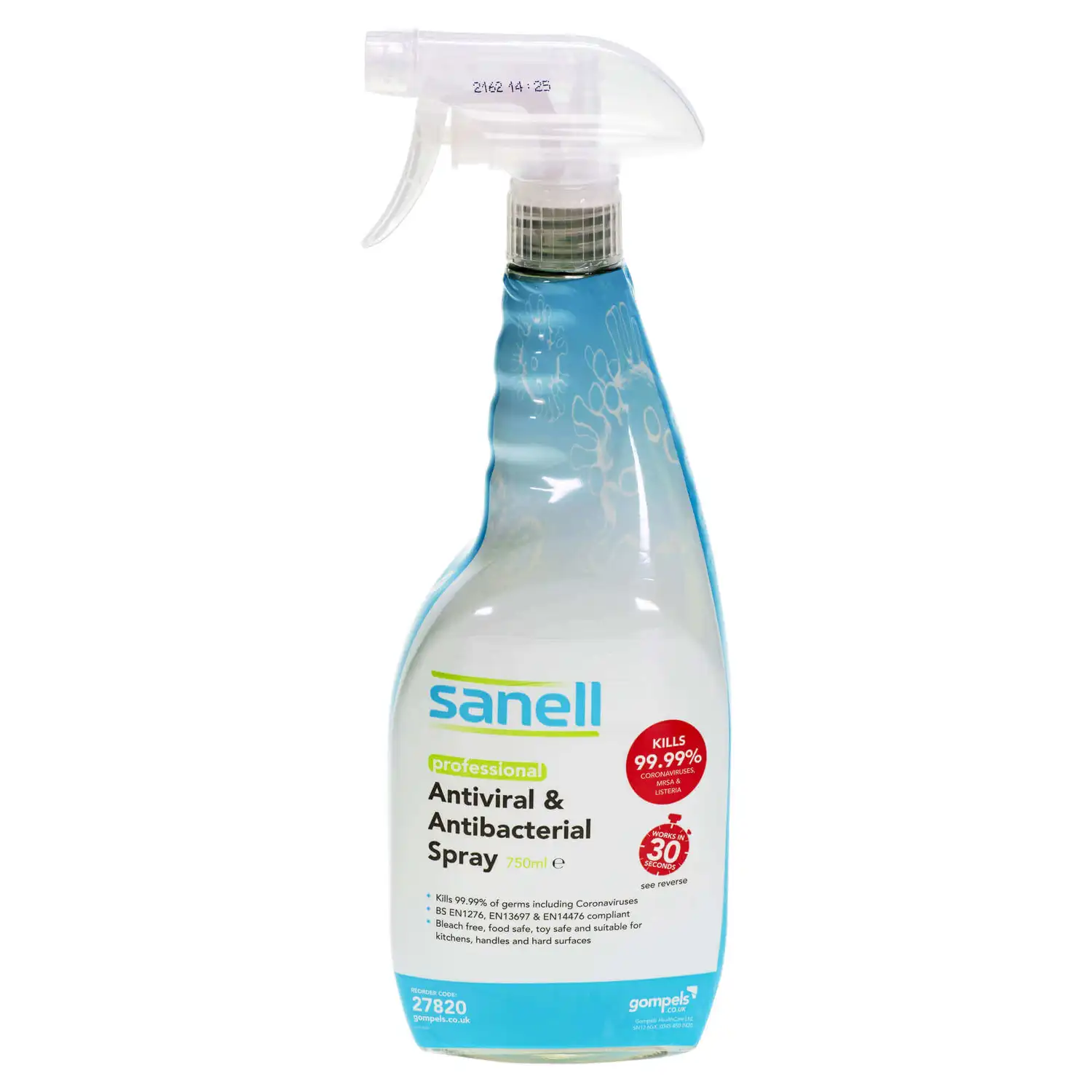 Sanell Antiviral and Antibac Multi Surface Cleaner 750ml 6 Pack G3p75