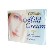 Cussons Mild Cream Soap 4 x 90g