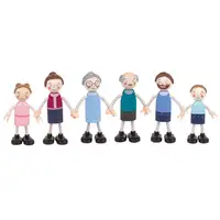 Olly and Oby Dolls House Family