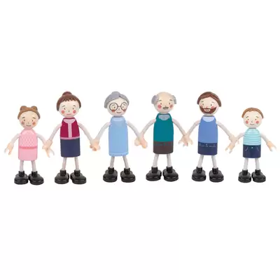 Olly and Oby Dolls House Family