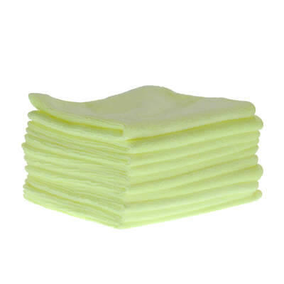 Soclean Microfibre Cloths 10 Pack - Colour: Yellow