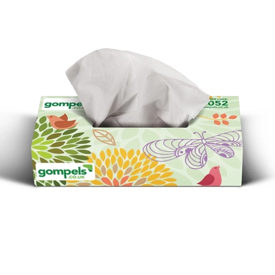 Soclean Botanical Facial Tissues 2ply 36 x 100 Pack