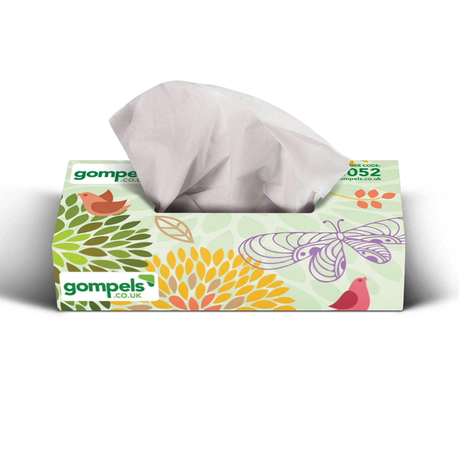 Soclean Botanical Facial Tissues 2ply 36 x 100 Pack G2p95