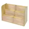 Single Sided Perspex Unit Maple